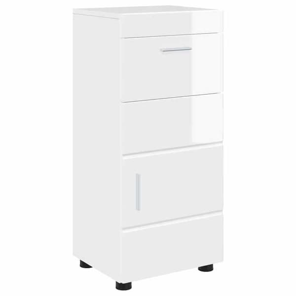 Maison Exclusive - Badrumsskåp Set TULUM Blank Vit Strålande vit