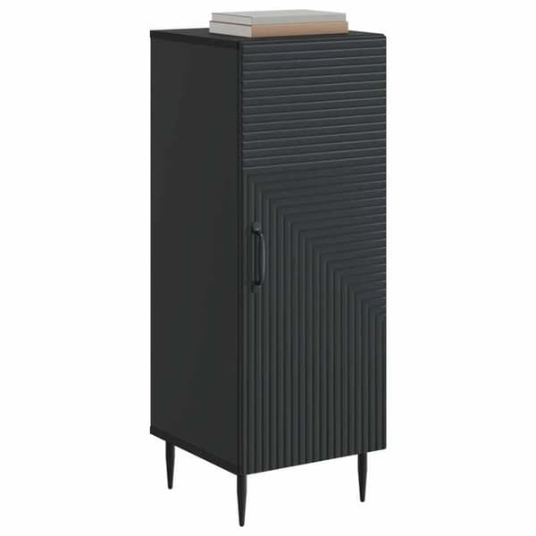 Maison Exclusive - Buffet Sort 33 x 34,5 x 89,5 cm Ingeniørtræ Svart