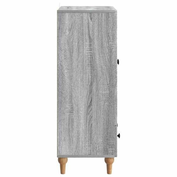 Maison Exclusive - Buffet Sonoma grå 66 x 34,5 x 95 cm Ingeniørtræ Grå