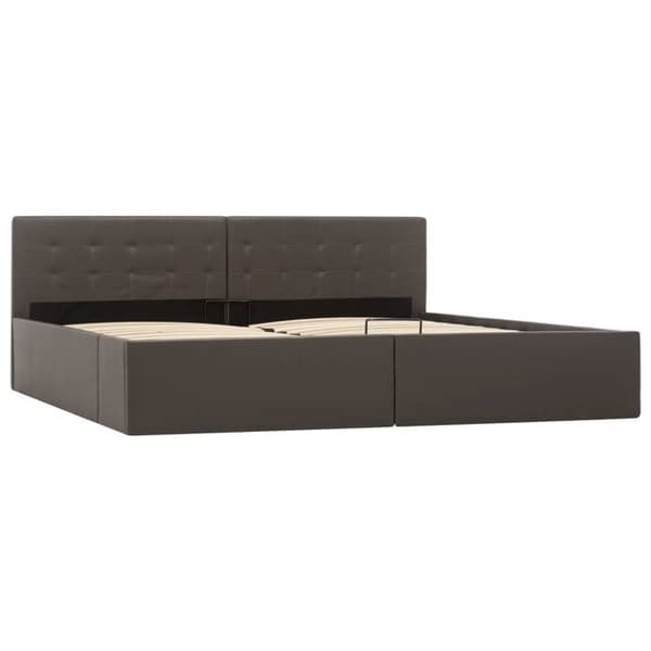 Maison Exclusive - Sängram med hydraulisk förvaring i konstläder 180x200 cm Ej specificerat