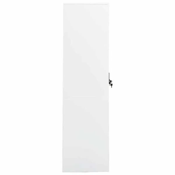 Maison Exclusive - Garderob Vit 80x50x180 cm Stål