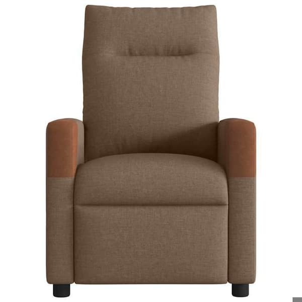 Lænestol - EKSKLUSIV HUS - Relax model - Brun - Stof - Læneposition 135° brun