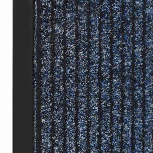 Maison Exclusive - Stribet dørmåtte Blå 40x60 cm Blå