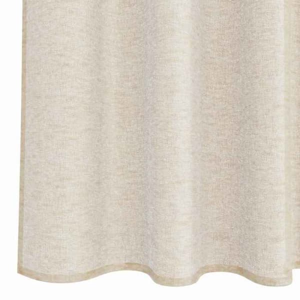 Maison Exclusive - Gardin i Voile 2 st Sandfärg 225 x 140 cm Polyester