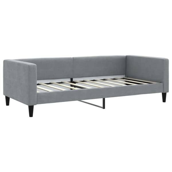 Sängsoffa - EXKLUSIVT HEM - Sängsoffa med utdragbar säng - 2 i 1 bäddsoffa - Ljusgrå - 100x190 cm ljusgrått