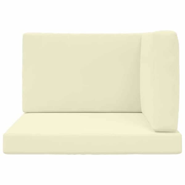 Utomhus soffkudde - EXKLUSIV HEM - 80 x 80 cm - Polyester - Skumfyllning - Dragkedja - Krämfärgad Grädde