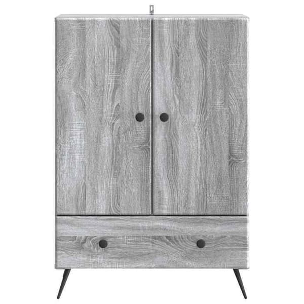 Maison Exclusive - Buffet Sonoma grå 66 x 34,5 x 95 cm Ingeniørtræ