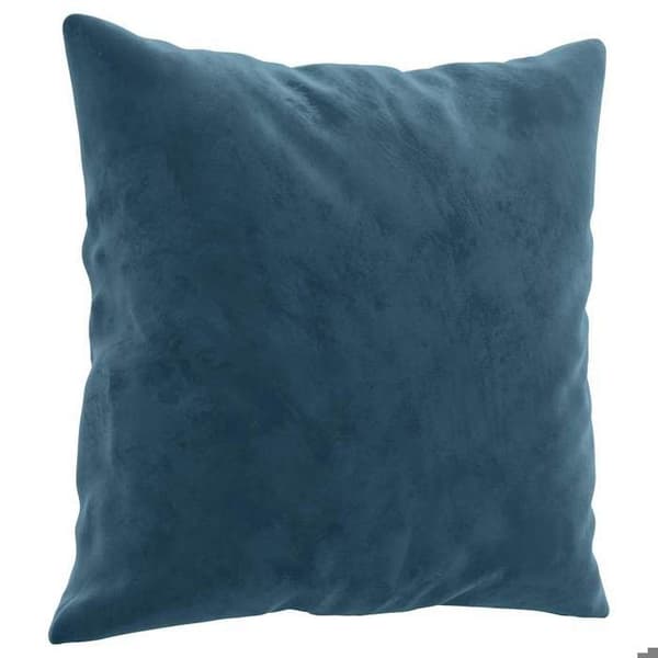Soffa 2 platser - Maison Exclusive - blå sammet - robust metallram - dekorativa kuddar ingår Blå