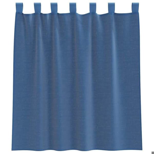 Verho - MAISON EXCLUSIVE - 140x260 cm (2 kpl) - 100% polyesteri - Puoliläpinäkyvä - Vaaleanharmaa ljusgrått