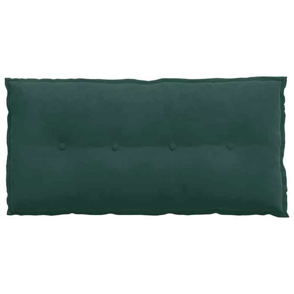 Maison Exclusive - Mørkegrøn Rygpude 100 x 50 cm Velourstof