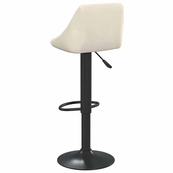 Maison Exclusive - Barstolar set om 2 krämig sammet