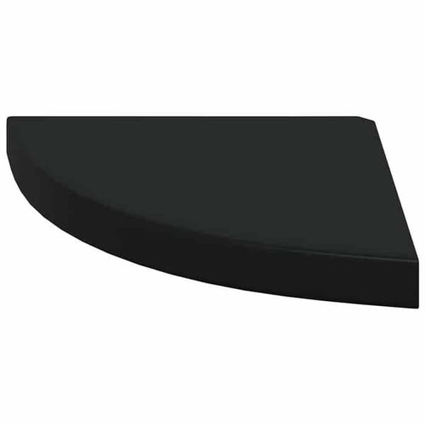Maison Exclusive - Flydende hjørneskabe 2 stk sort 35x35x3,8 cm MDF