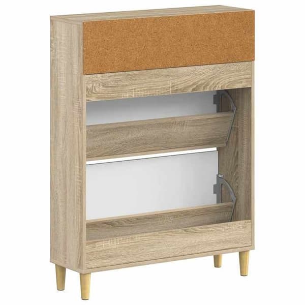 Maison Exclusive - Skoskab DELFT 78 x 24 x 103 cm Ingeniørtræ