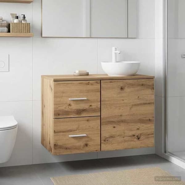 Maison Exclusive - Badeværelsesmøbel In-between Håndlavet Eg