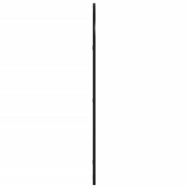 Maison Exclusive - Svart väggspegel 60x100 cm järnbåge