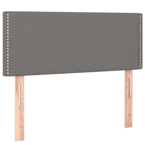 Maison Exclusive - Hovedgærde Mørkegrå 80x5x78/88 cm Stof