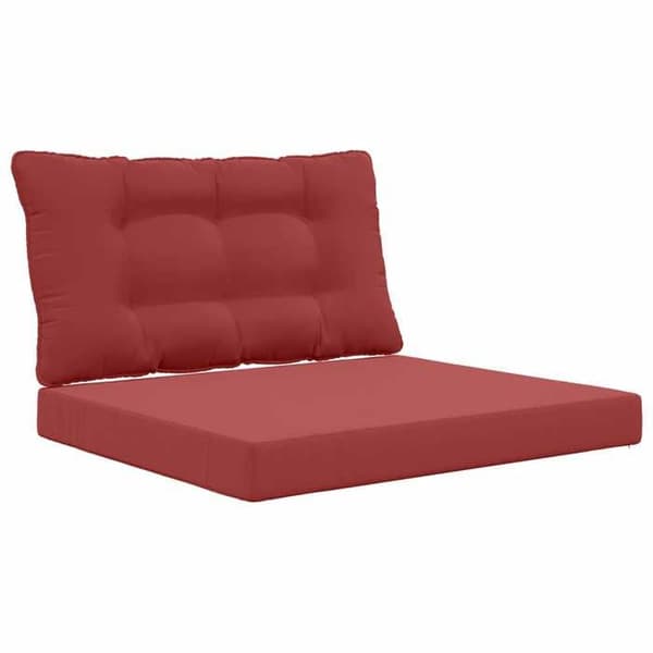 Maison Exclusive - Utomhus soffkudde Polyester Bordeaux 80 x 68,5 cm Bordeaux