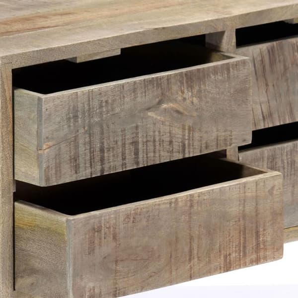 Maison Exclusive - Buffé 140x30x60 cm Massivt mangoträd