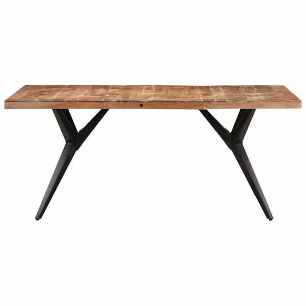 Maison Exclusive - Spisebord 160x80x76 cm Solid akacietræ