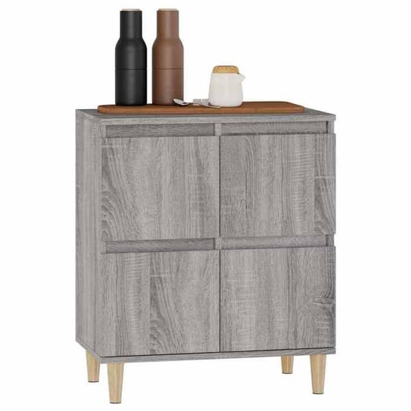 Maison Exclusive - Buffet Sonoma grå 60x35x70 cm Ingenjörsträ