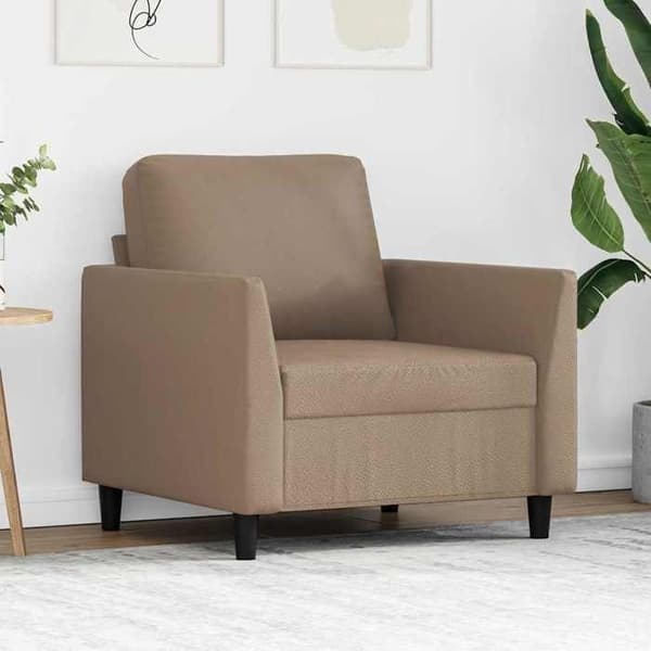 Maison Exclusive - Fauteuil Cappuccino 60 cm Similicuir
