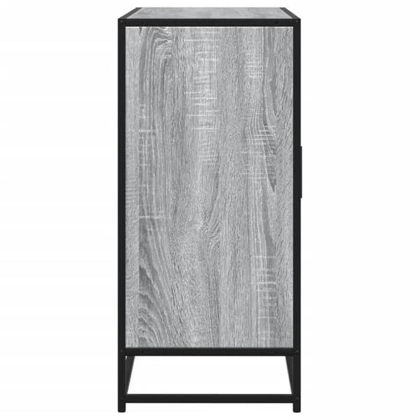 Maison Exclusive - Buffet sonoma grå 92x35x76 cm ingeniørtræ