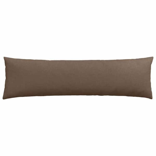 Soffkuddar - EXKLUSIVT HEM - 145 x 40 cm (set om 2) - Brun - Dragkedjeöverdrag - Polyesterfyllning brun