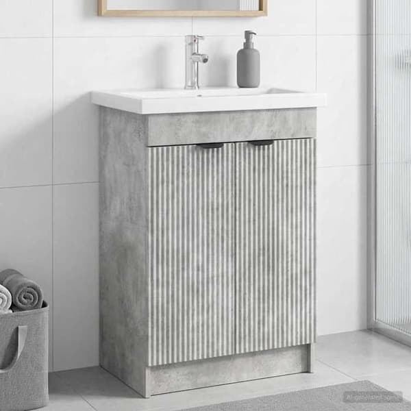 Maison Exclusive - Badeværelse underskab i beton grå
