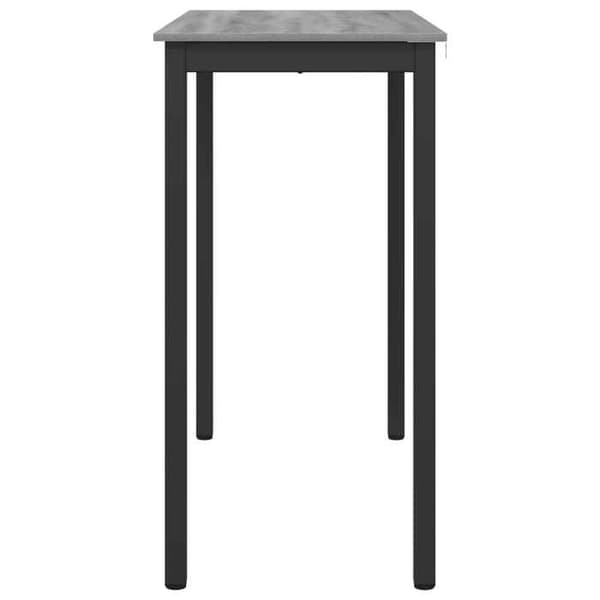 Maison Exclusive - Stående barbord i ingeniørtræ, rektangulær