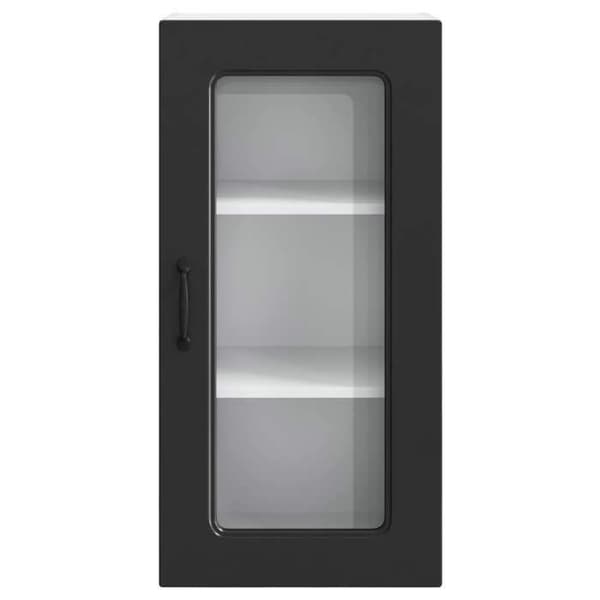 Maison Exclusive - Kalmar Sort opvaskemaskinepanel 40 x 31 x 80 cm Svart