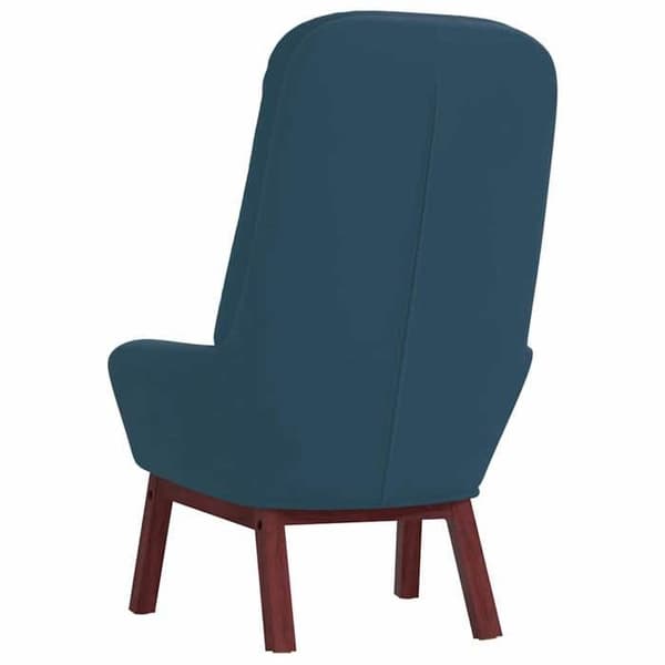 Maison Exclusive - Avkopplingsstol Blå Sammet