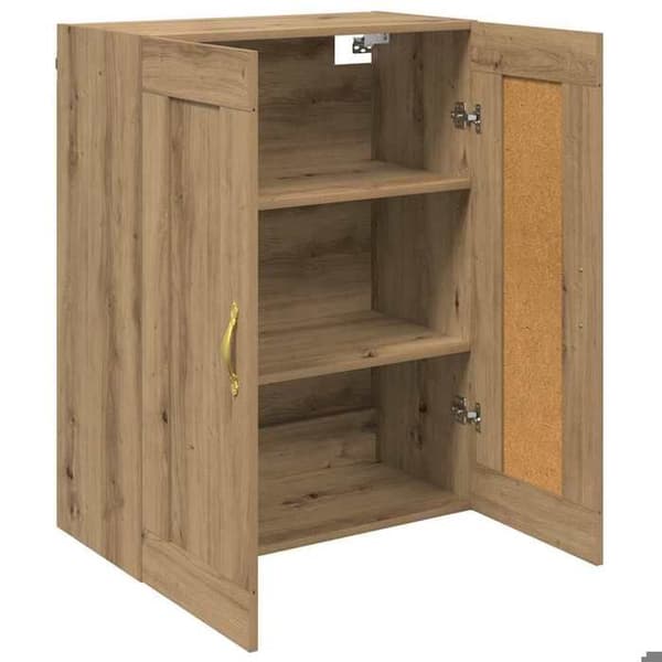Väggskåp - MAISON EXCLUSIVE - Standardmodell - Vit - Ingenjörsträ - Minimalistisk design
