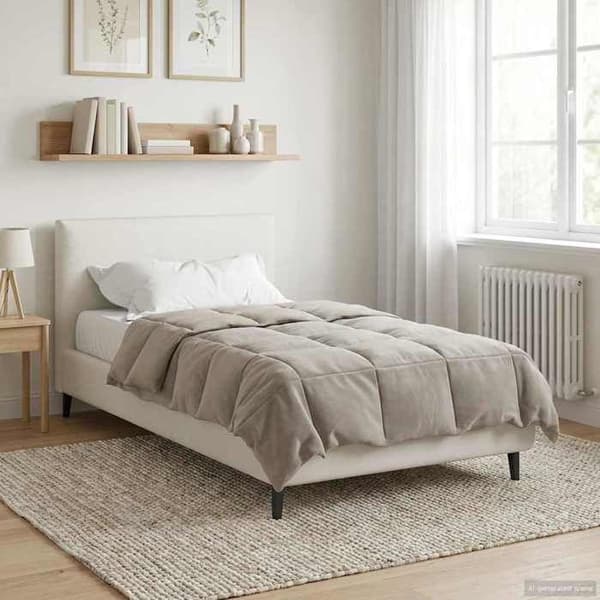 Couette - EXKLUSIVT HUS - Duvet Vinter 140 x 220 cm - Mikrofiber (100% polyester) - Vadderad - Vändbar