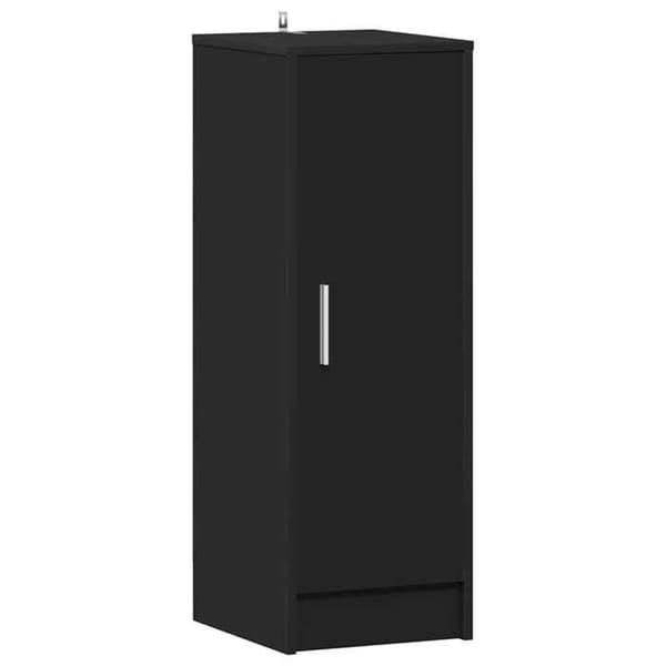Maison Exclusive - Skoskab Sort 32x35x92 cm Ingeniørtræ