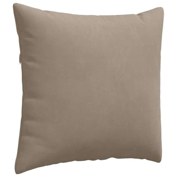 Maison Exclusive - Soffkuddar 2 st tyg Taupe 45 x 45 cm