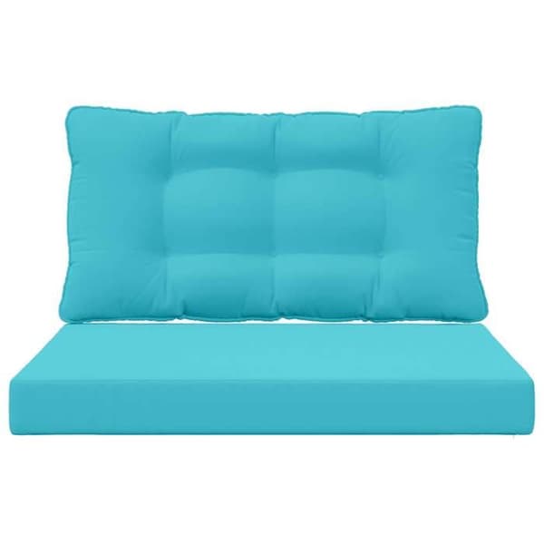 Maison Exclusive - Udendørs sofa pude Polyester Turkis 80 x 68,5 cm Turkos