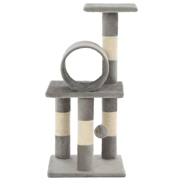 Maison Exclusive - Kattekradse med sisal kløer 65 cm Grå Grå
