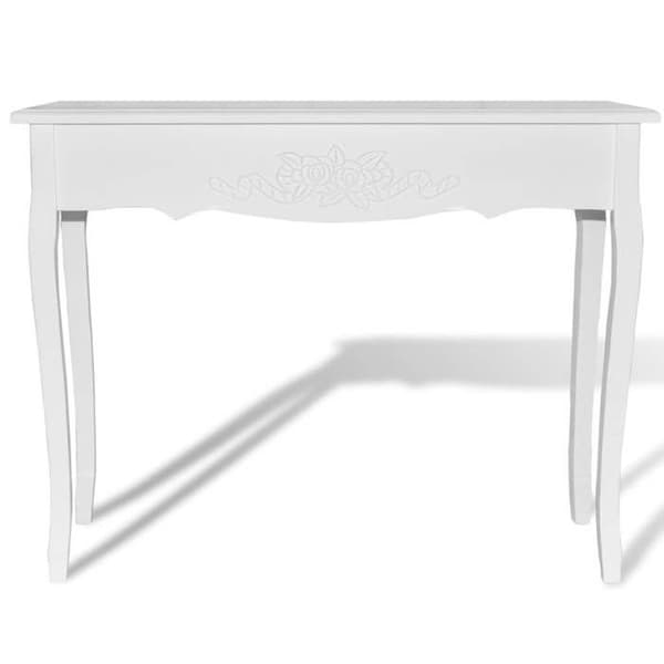 Maison Exclusive - Konsolbord och sminkbord Vit Vit