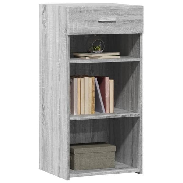Maison Exclusive - Sonoma harmaa buffet 45x42,5x93 cm insinööripuusta