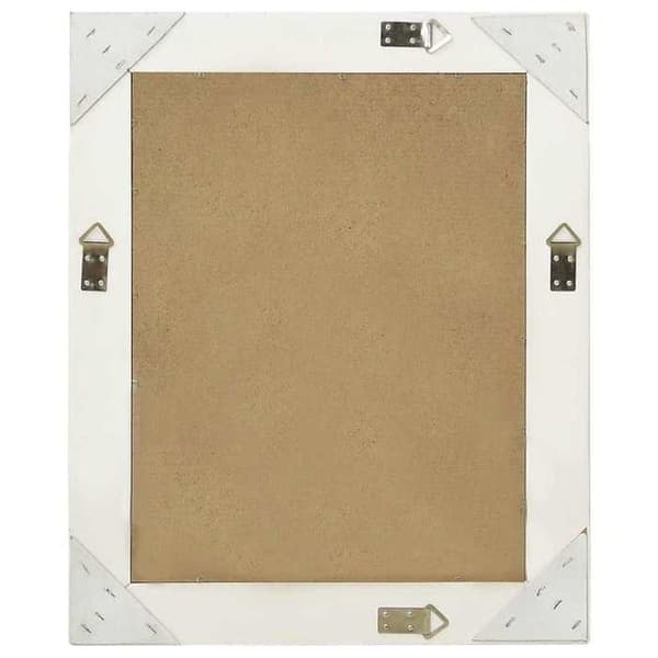 Maison Exclusive - Barockstil väggspegel 50x60 cm Vit