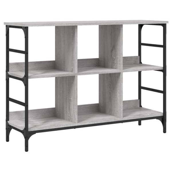 Maison Exclusive - Buffé Sonoma grå 102x32x73,5 cm ingenjörsträ Sonoma grå