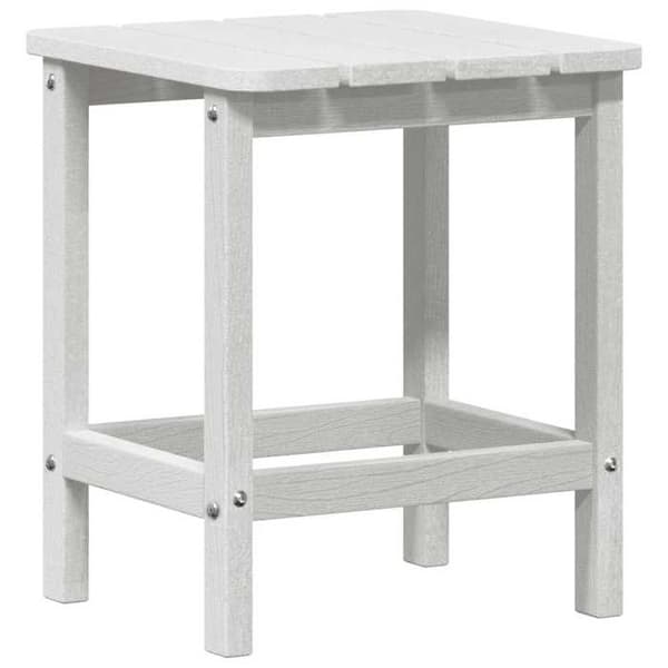 Maison Exclusive - Sidobord Vit 38 x 38 x 46 cm Polyeten