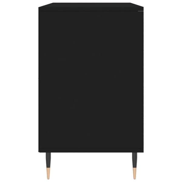 Skoark - EKSKLUSIV HUS - 102x36x60 cm - Sort - Ingeniørtræ - 5 rum Svart