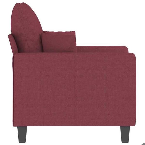 Maison Exclusive - Bordeaux punainen nojatuoli 60 cm kangasta