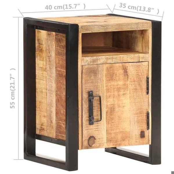 Maison Exclusive - Natbord 40x35x55 cm Solid mango træ