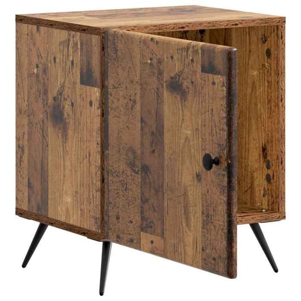 Maison Exclusive - Natbord 2 dele Antik træ 43 x 34,5 x 50 cm