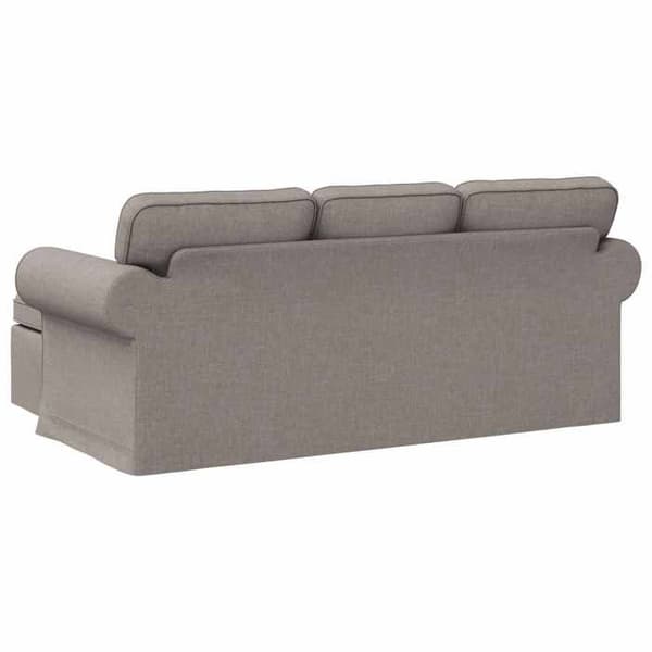 Maison Exclusive - Taupe Sofa 195 x 138 x 80 cm stof