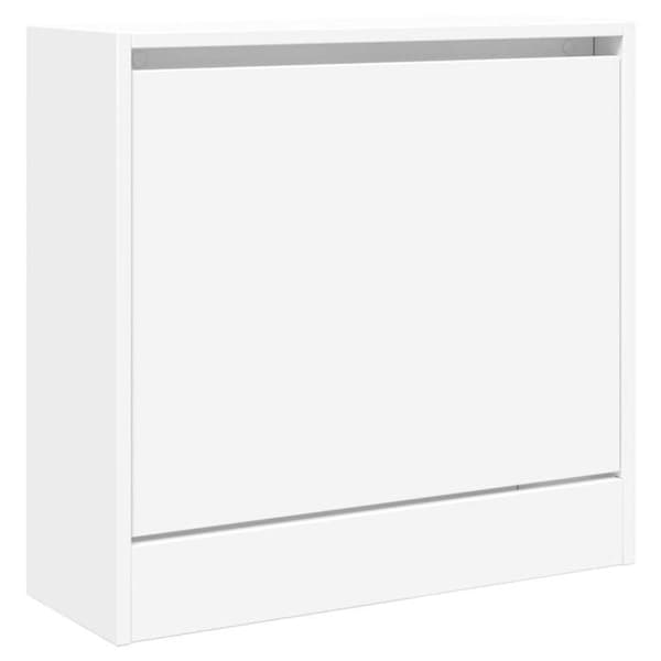 Maison Exclusive - Skoskåp vit 60x21x57 cm ingenjörsträ