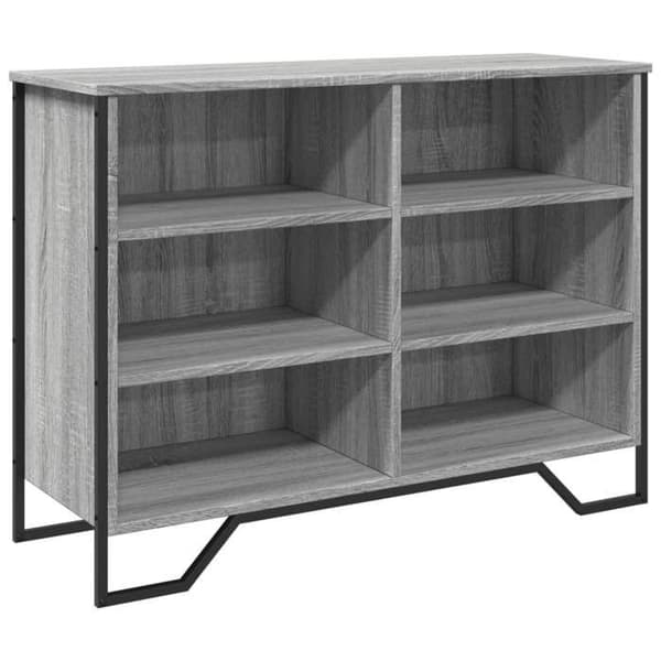 Maison Exclusive - Buffé Sonoma grå 101x35,5x74,5 cm ingenjörsträ