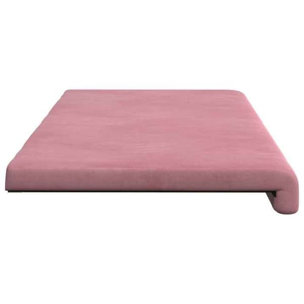 Maison Exclusive - Bänk Kudde Sammet Rosa Djup 35 cm Ros